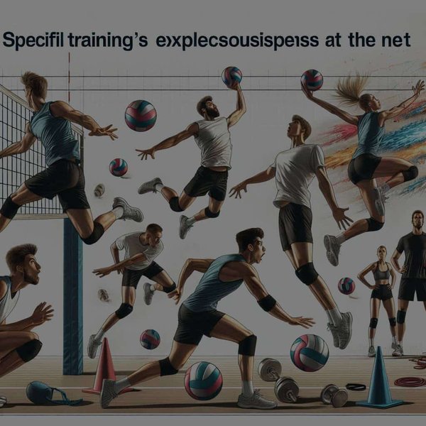Quels sont les entraînements spécifiques pour améliorer l'explosivité des joueurs de volleyball à la net?